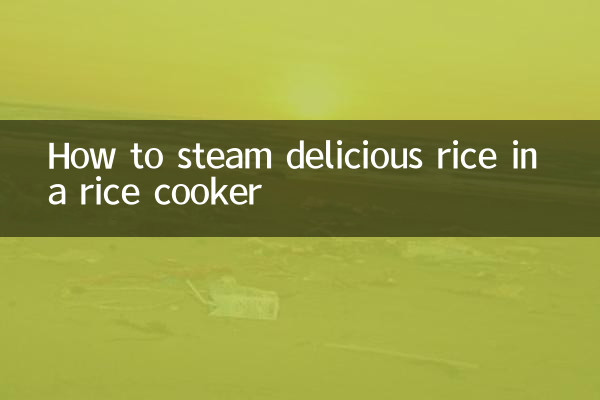 Cómo cocinar al vapor un delicioso arroz en una olla arrocera