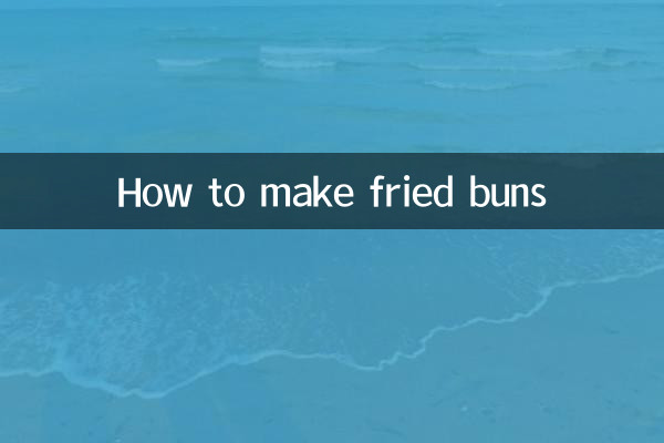 Como fazer pãezinhos fritos