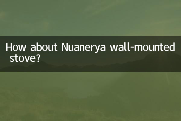 اجاق گاز دیواری Nuanerya چطور؟