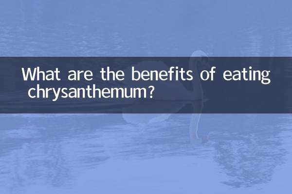 Welche Vorteile hat der Verzehr von Chrysanthemen?