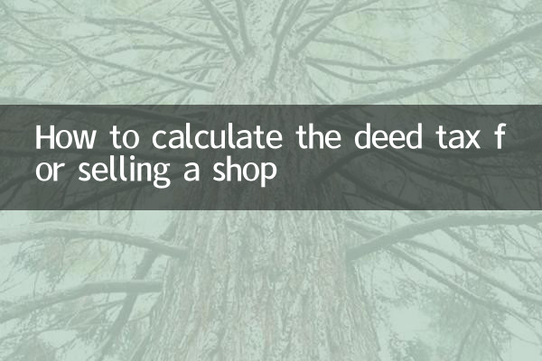 상점 판매에 대한 양도세 계산 방법