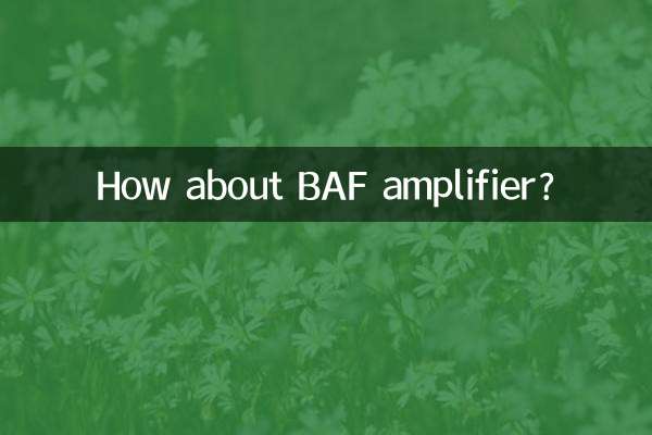 BAF एम्पलीफायर के बारे में क्या ख्याल है?