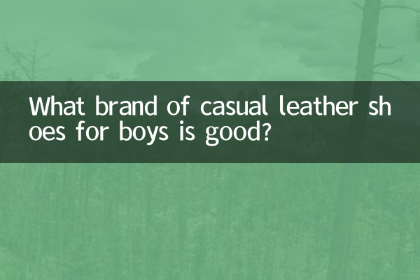 Welche Marke für lässige Lederschuhe für Jungen ist gut?