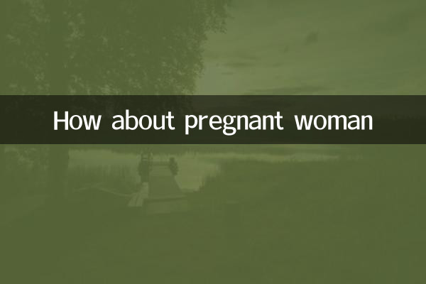 Que tal uma mulher grávida