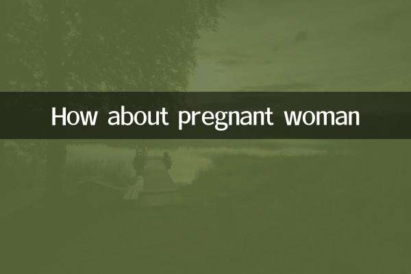 Que tal uma mulher grávida