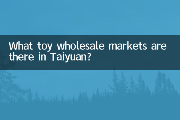 ما هي أسواق الجملة للألعاب الموجودة في تاييوان؟