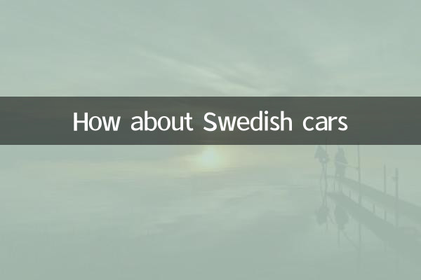 How about Swedish cars