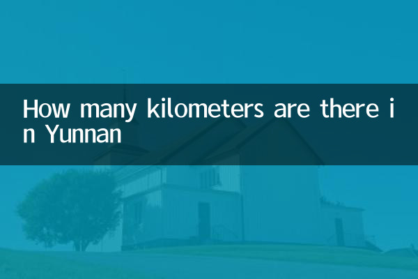 Combien de kilomètres y a-t-il au Yunnan