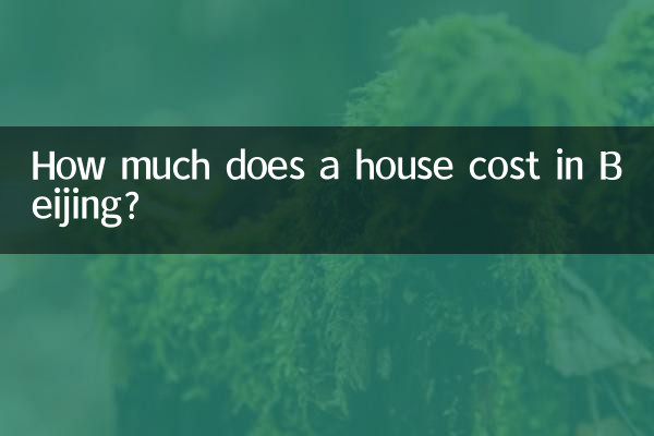 How much does a house cost in Beijing?