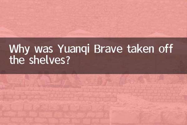 Why was Yuanqi Brave taken off the shelves?