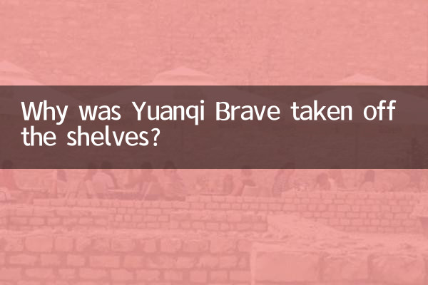 Why was Yuanqi Brave taken off the shelves?