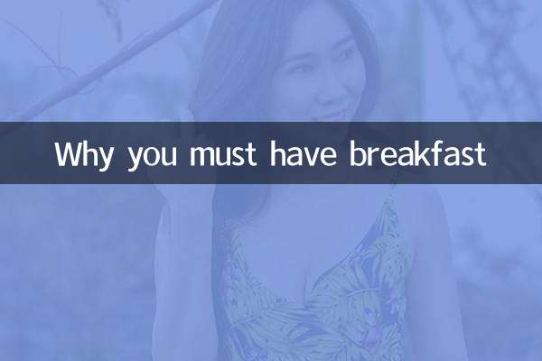 Why you must have breakfast
