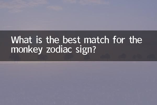 ما هو أفضل توافق لعلامة برج القرد؟