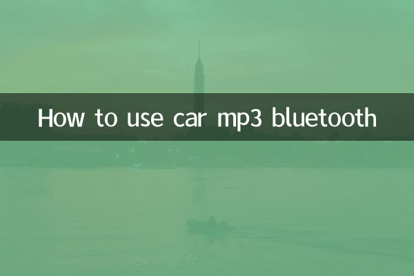 Como usar o bluetooth do mp3 do carro