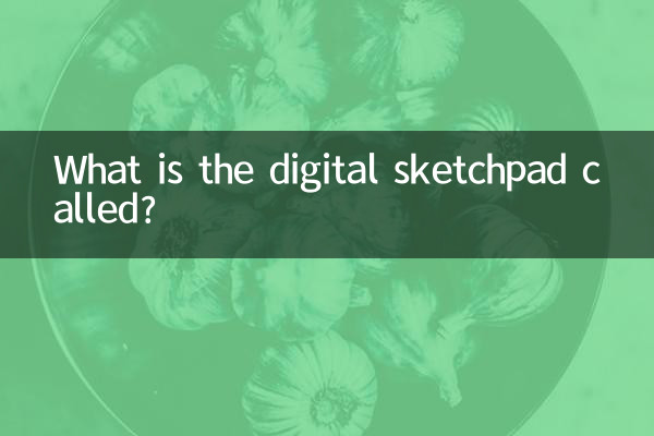 What is the digital sketchpad called?