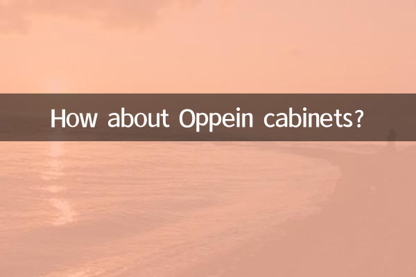 Wie wäre es mit Oppein-Schränken?