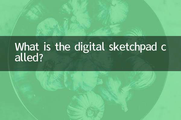 ¿Cómo se llama el bloc de dibujo digital?