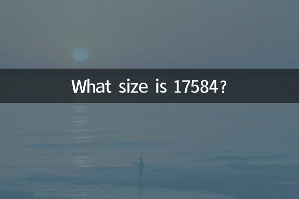 17584 সাইজ কত?