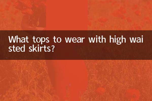 با دامن های بلند با کمر بلند چه تاپ هایی بپوشیم؟