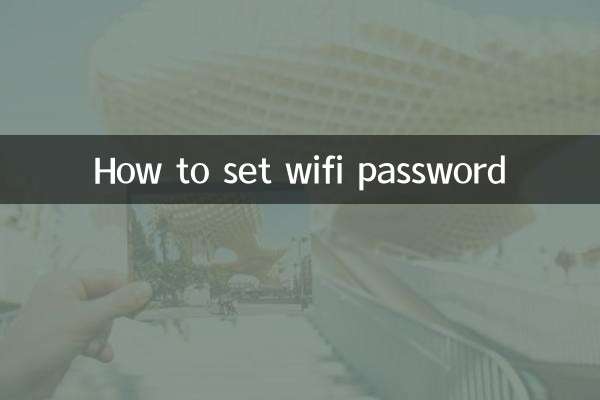 So legen Sie ein WLAN-Passwort fest