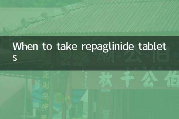 Cuando tomar tabletas de repaglinida