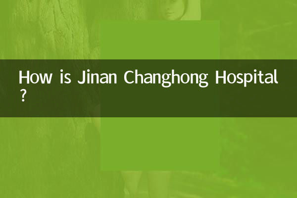 Come sta l'ospedale Jinan Changhong?