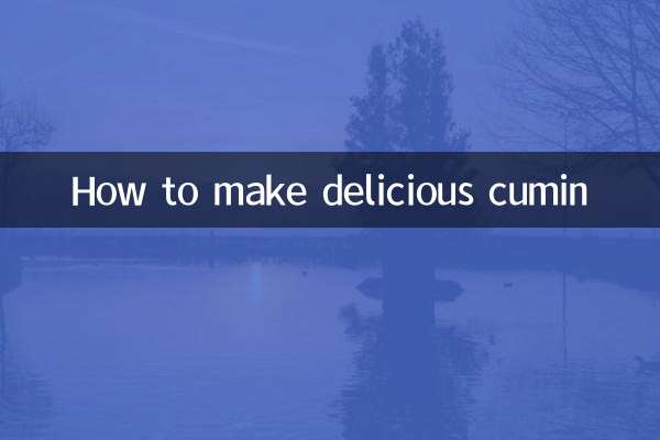 How to make delicious cumin