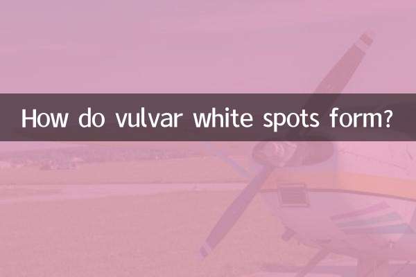 Como se formam as manchas brancas vulvares?
