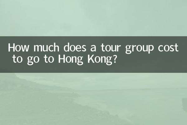 एक टूर ग्रुप को हांगकांग जाने में कितना खर्च आता है?