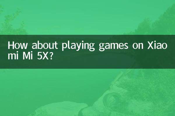 Wie wäre es mit Spielen auf dem Xiaomi Mi 5X?