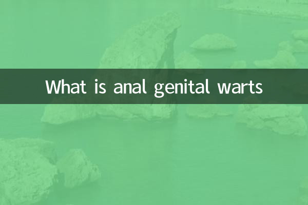 O que são verrugas genitais anais