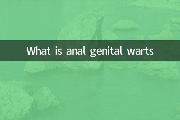 O que são verrugas genitais anais