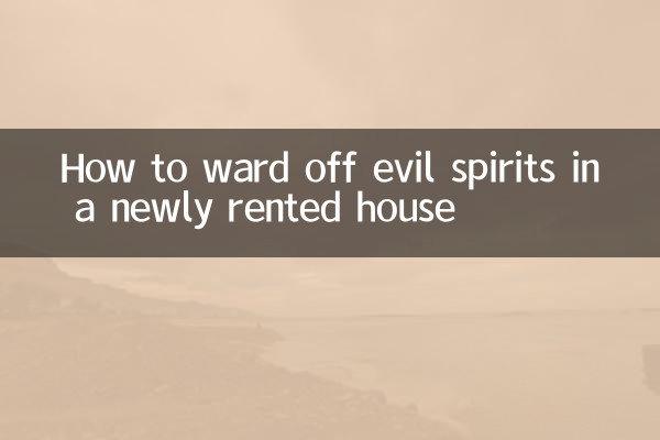 Como afastar os maus espíritos em uma casa recém-alugada