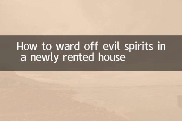 Como afastar os maus espíritos em uma casa recém-alugada