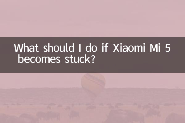 Was soll ich tun, wenn das Xiaomi Mi 5 hängen bleibt?