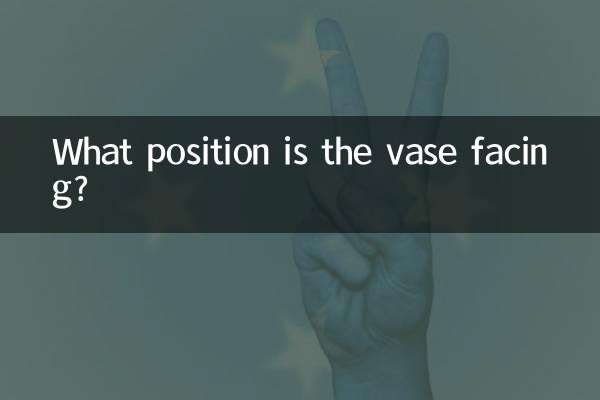 花瓶对什么位置