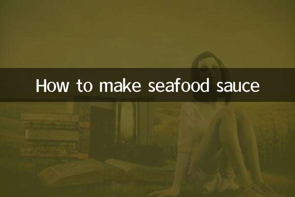 How to make seafood sauce