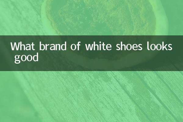 Quale marca di scarpe bianche sembra buono