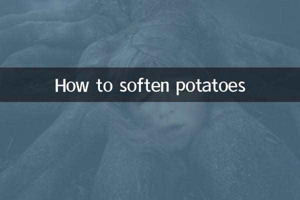 How to soften potatoes