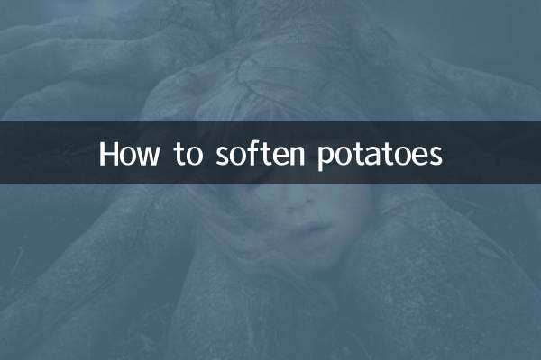 How to soften potatoes