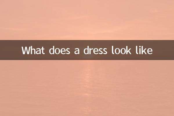 Como é um vestido