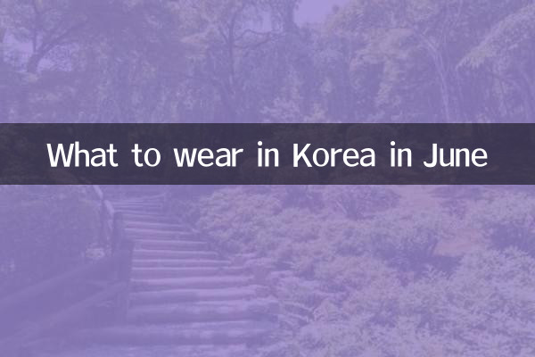 O que vestir na Coreia em junho