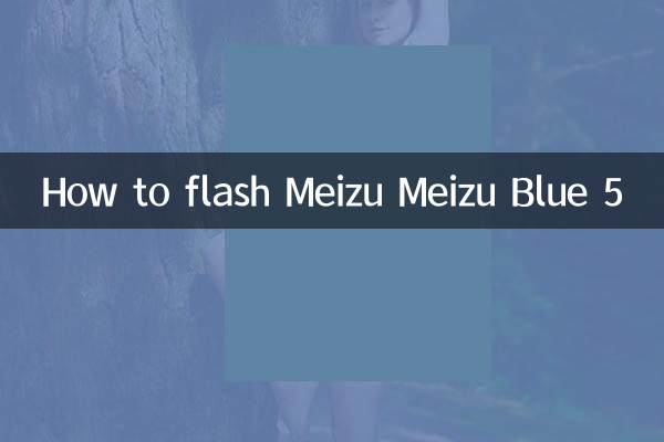 Como fazer flash no Meizu Meizu Blue 5