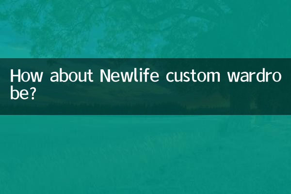 How about Newlife custom wardrobe?