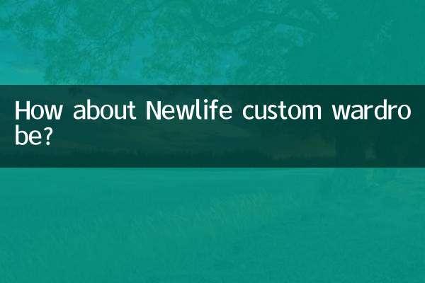 Che ne dici del guardaroba personalizzato Newlife?