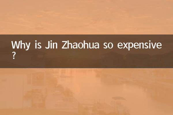 Warum ist Jin Zhaohua so teuer?
