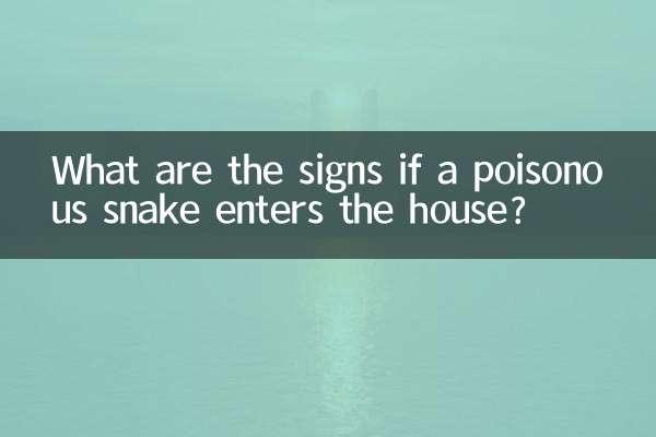 বিষাক্ত সাপ ঘরে ঢুকলে কী লক্ষণ দেখা যায়?