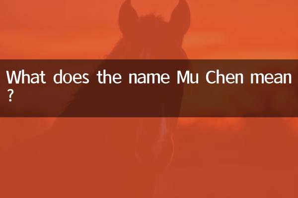 Was bedeutet der Name Mu Chen?