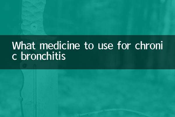 Quale medicina usare per la bronchite cronica