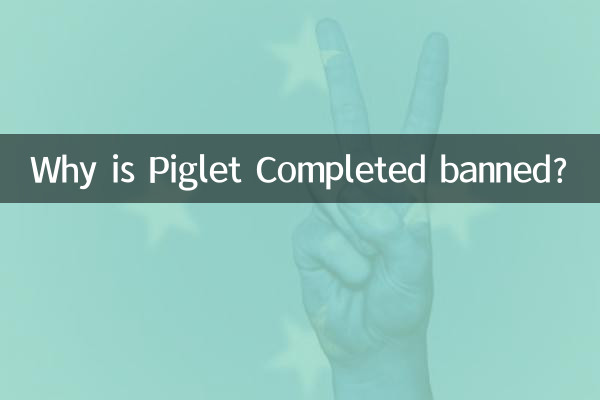 Why is Piglet Completed banned?